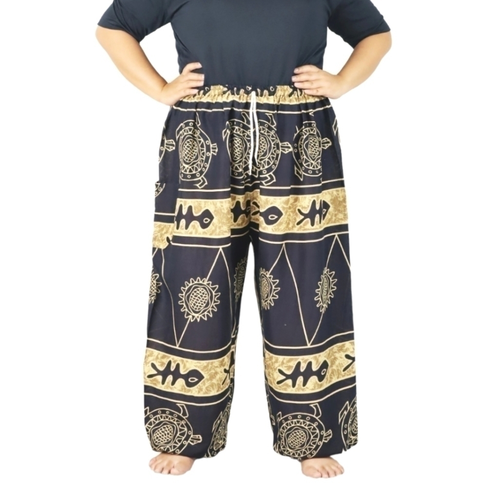 🔥HOST PICK 🔥Chinrada - Smocked Waist harem PLUS SIZE 2XL 🇹🇭